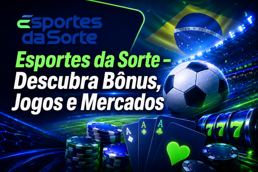 Esportes da Sorte – Descubra Bônus, Jogos e Mercados