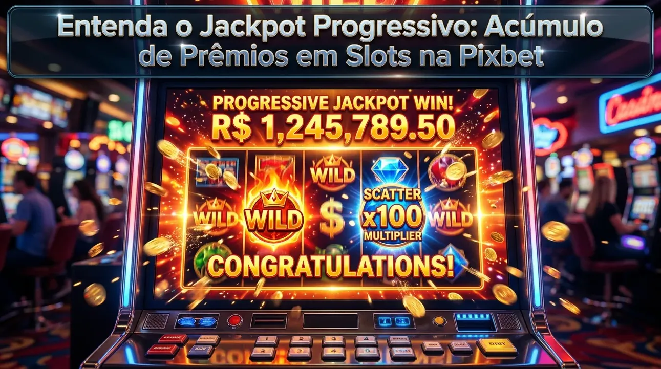 Entenda o Jackpot Progressivo: Acúmulo de Prêmios em Slots na Pixbet
